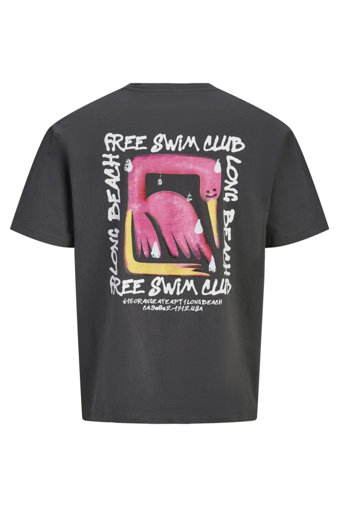 JORSWIM CLUB TEE SS CREW NECK STYD 12291089 Asphalt